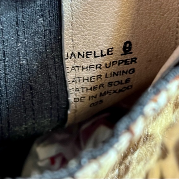 *NWOT FreeBird | Janelle Leopard Print All Leather Heeled Chelsea Booties Size 8 - Picture 16 of 16